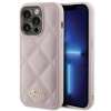 Obal Guess Quilted Metal Logo pre iPhone 15 Pro - ružový (Obal Guess Quilted Metal Logo pre iPhone 15 Pro - ružový) Obal Guess Quilted Metal Logo pre iPhone 15 Pro - ružový (Obal Guess Quilted Metal Logo pre iPhone 15 Pro - ružový)
