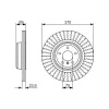 TATechnix Brzdový kotúč 370 mm BMW 5 Gran Turismo (F07) - BOSCH TATechnix Brzdový kotúč 370 mm BMW 5 Gran Turismo (F07) - BOSCH