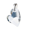 NUBIS® Strieborný prívesok srdce, Crystal AB ZB3106 NUBIS® Strieborný prívesok srdce, Crystal AB ZB3106