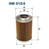 Hydraulický filter automatickej prevodovky FILTRON OM 512/4 Hydraulický filter automatickej prevodovky FILTRON OM 512/4