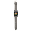 Karl Lagerfeld Karl Head PU Remienok pre Apple Watch 42mm/44mm strieborná 3666339033743 Karl Lagerfeld Karl Head PU Remienok pre Apple Watch 42mm/44mm strieborná 3666339033743