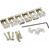 Fender American Vintage Stratocaster Bridge Saddles, Nickel Fender American Vintage Stratocaster Bridge Saddles, Nickel