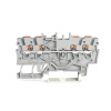 WAGO WAGO TOPJOB® S Radová svorka 1mm² (0,14…1,5mm²), šedá, 4-vodičová, s tlačidlom, Push-in CAGE CLAMP® WAGO WAGO TOPJOB® S Radová svorka 1mm² (0,14…1,5mm²), šedá, 4-vodičová, s tlačidlom, Push-in CAGE CLAMP®