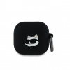 Karl Lagerfeld 3D Logo NFT Choupette Head puzdro AirPods 4 čierne KLA4RUNCHK Karl Lagerfeld 3D Logo NFT Choupette Head puzdro AirPods 4 čierne KLA4RUNCHK