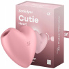 Dámsky vibrátor masážny prístroj sonický na klitoris Satisfyer Cutie Heart Dámsky vibrátor masážny prístroj sonický na klitoris Satisfyer Cutie Heart