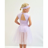 LOOK BALETNÝ A TANEČNÝ DRES S DLHOU TUTU SUKŇOU Farba: 417 pastelová oranžová, Veľkosť: 92-98 LOOK BALETNÝ A TANEČNÝ DRES S DLHOU TUTU SUKŇOU Farba: 417 pastelová oranžová, Veľkosť: 92-98