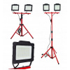SMD LED 2x 50W reflektorový statív - statív 1,8m SMD LED 2x 50W reflektorový statív - statív 1,8m