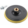 Extol Tanier unášací so suchým zipsom pre uhl. brúsky , 125mm, adaptér z M14 na valcovú stopku pr.8mm. 108530 Extol Tanier unášací so suchým zipsom pre uhl. brúsky , 125mm, adaptér z M14 na valcovú stopku pr.8mm. 108530