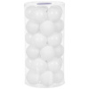 Gule MagicHome Vianoce, 30 ks, biele, lesklé, mix, na vianočný stromček, 6 cm Gule MagicHome Vianoce, 30 ks, biele, lesklé, mix, na vianočný stromček, 6 cm