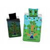 Jerry Fabrics Povlečení Minecraft Jungle Fight svítící efekt 140x200, 70x90 cm Jerry Fabrics Povlečení Minecraft Jungle Fight svítící efekt 140x200, 70x90 cm