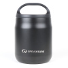 LIFEVENTURE Food Flask 600 ml, Black LIFEVENTURE Food Flask 600 ml, Black