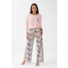 Luna 348 long/r 3XL Z25/26 dámske pyžamo Růžová 3xl Luna 348 long/r 3XL Z25/26 dámske pyžamo Růžová 3xl