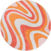 Oranžový prateľný okrúhly koberec ø 120 cm Colors of Joy – Vitaus Oranžový prateľný okrúhly koberec ø 120 cm Colors of Joy – Vitaus