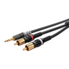 Sommer Cable HBP-3SC2-0150 - Jack 3,5 - 2x RCA - 1,5m Sommer Cable HBP-3SC2-0150 - Jack 3,5 - 2x RCA - 1,5m