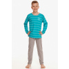 Chlapčenské pyžamo dlhé Harry 110-140 116 Tyrkysová Chlapčenské pyžamo dlhé Harry 110-140 116 Tyrkysová