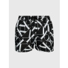 Pánske plavky KM0KM00968 0GK čierno-biela potlač - Calvin Klein M Pánske plavky KM0KM00968 0GK čierno-biela potlač - Calvin Klein M