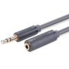 Predlžovací audio kábel UGREEN AV124 AUX jack 1 m sivý (10782) Predlžovací audio kábel UGREEN AV124 AUX jack 1 m sivý (10782)