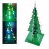 3D LED Vianočný stromček RGB FAREBNÉ OSVETLENIE - stavebnica na spájkovanie 3D LED Vianočný stromček RGB FAREBNÉ OSVETLENIE - stavebnica na spájkovanie
