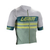 LEATT Cyklistický dres s krátkym rukávom - MTB ENDURANCE 6.0 - zelená/šedá S LEATT Cyklistický dres s krátkym rukávom - MTB ENDURANCE 6.0 - zelená/šedá S