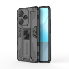 Kryt Magnetic Holder Armor na Xiaomi Redmi Note 13 Pro - Čierna Kryt Magnetic Holder Armor na Xiaomi Redmi Note 13 Pro - Čierna