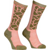 Dámske skialpinistické ponožky Ortovox Ski Tour Compression Long Socks Women's ružová 42-44 Dámske skialpinistické ponožky Ortovox Ski Tour Compression Long Socks Women's ružová 42-44
