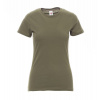 PAYPER SUNSET LADY 000466-0030 / Dámske tričko s krátkym rukávom - military green L PAYPER SUNSET LADY 000466-0030 / Dámske tričko s krátkym rukávom - military green L