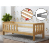 Magnat | Set dřevěná dětská postel Ala 160x70 se zábranou+matrace + rošt ZDARMA Magnat | Set dřevěná dětská postel Ala 160x70 se zábranou+matrace + rošt ZDARMA
