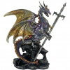 MystiCalls Dekorativní soška Barevný drak s otvírákem dopisů – ručně malovaný (20 cm) MystiCalls Dekorativní soška Barevný drak s otvírákem dopisů – ručně malovaný (20 cm)