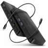 AXAGON HMC-U4, dokovacia stanica USB4 40Gb/s, 3x USB-A, 2x USB-C, HDMI a DP 8K/30Hz, RJ-45, SD/mSD, audio, PD100W AXAGON HMC-U4, dokovacia stanica USB4 40Gb/s, 3x USB-A, 2x USB-C, HDMI a DP 8K/30Hz, RJ-45, SD/mSD, audio, PD100W