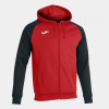 JACKET ACADEMY IV ZIP-UP HOODIE mikina s kapucňou červená čierna 5XS JACKET ACADEMY IV ZIP-UP HOODIE mikina s kapucňou červená čierna 5XS