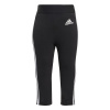adidas Infants 3stripe Legging Black/White 1-2 Years adidas Infants 3stripe Legging Black/White 1-2 Years