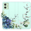 iSaprio Flip Blue Flowers pro Motorola Moto G54 5G / G54 5G Power Edition blflwrs-FLP2-MoG54 iSaprio Flip Blue Flowers pro Motorola Moto G54 5G / G54 5G Power Edition blflwrs-FLP2-MoG54
