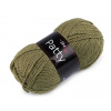 Pletacia priadza Patty 100 g Variant: 13 (4152) khaki, Balenie: 1 ks Pletacia priadza Patty 100 g Variant: 13 (4152) khaki, Balenie: 1 ks