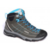 Dámske topánky Asolo Nucleon Mid GV ML graphite/silver/cyan/A772 4,5UK Dámske topánky Asolo Nucleon Mid GV ML graphite/silver/cyan/A772 4,5UK
