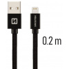 Swissten USB-A to Lightning (0.2m) - Black 71523101 Swissten USB-A to Lightning (0.2m) - Black 71523101