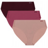 Under Armour | Pure Stretch 3-Pack No Show Bikini | hnedá| L Under Armour | Pure Stretch 3-Pack No Show Bikini | hnedá| L