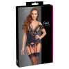 Cottelli Lingerie Pearls XL - Čierny Set s Perličkami a Čipkou Cottelli Lingerie Pearls XL - Čierny Set s Perličkami a Čipkou