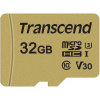 Transcend 500S 32GB microSDHC, Class 10 UHS-I U3 V30 MLC TS32GUSD500S Transcend 500S 32GB microSDHC, Class 10 UHS-I U3 V30 MLC TS32GUSD500S