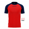 Športové tričko Givova Capo Red-Navy|M Športové tričko Givova Capo Red-Navy|M