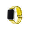 AppleKing transparentný silikónový remienok pre Apple Watch 45 mm / 44 mm / 42 mm - žltý - možnosť vrátiť tovar ZADARMO do 30tich dní AppleKing transparentný silikónový remienok pre Apple Watch 45 mm / 44 mm / 42 mm - žltý - možnosť vrátiť tovar ZADARMO do 30tich dní
