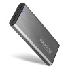 AXAGON EEM2-SG2 RAW BOX externý kryt pre M.2 SSD disky USB-C 3.2 Gen 2 - strieborný AXAGON EEM2-SG2 RAW BOX externý kryt pre M.2 SSD disky USB-C 3.2 Gen 2 - strieborný