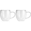 Hrnček MagicHome Lungo na kávu/čaj, termo s dvojitou stenou, 190 ml, bal. 2 ks Hrnček MagicHome Lungo na kávu/čaj, termo s dvojitou stenou, 190 ml, bal. 2 ks