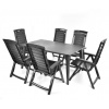 Set záhradného nábytku - HECHT JARDIN GRAPHITE 6 Set záhradného nábytku - HECHT JARDIN GRAPHITE 6