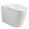 Sapho AVIS Vortex Rimless WC misa pre kombi, spodný/zadný odpad, biela PC106-111 Sapho AVIS Vortex Rimless WC misa pre kombi, spodný/zadný odpad, biela PC106-111