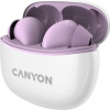 Canyon TWS-5, True Wireless Bluetooth slúchadlá do uší, nabíjacia stanica v kazete, fialové CNS-TWS5PU Canyon TWS-5, True Wireless Bluetooth slúchadlá do uší, nabíjacia stanica v kazete, fialové CNS-TWS5PU