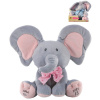 PLYŠ Sloník baby hra na schovávanou mluví zpívá na baterie CZ Zvuk 2 barvy PLYŠ Sloník baby hra na schovávanou mluví zpívá na baterie CZ Zvuk 2 barvy