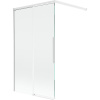 Mexen Rox vaňová zástena 2-krídlová posuvná 100 x 150 cm, transparentná, biela - 8C9-100-003-20-00 Mexen Rox vaňová zástena 2-krídlová posuvná 100 x 150 cm, transparentná, biela - 8C9-100-003-20-00