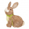 Zajíc - slaměná dekorace, barva béžová Zajíc - slaměná dekorace, barva béžová