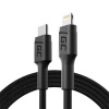 Green Cell Power Stream Kabel Lightning - USB-C 1m MFi s rychlým nabíjením pro Apple iPhone KABGC07 Green Cell Power Stream Kabel Lightning - USB-C 1m MFi s rychlým nabíjením pro Apple iPhone KABGC07