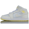 Nike Členkové tenisky Air Jordan 1 Mid Biela Nike Členkové tenisky Air Jordan 1 Mid Biela